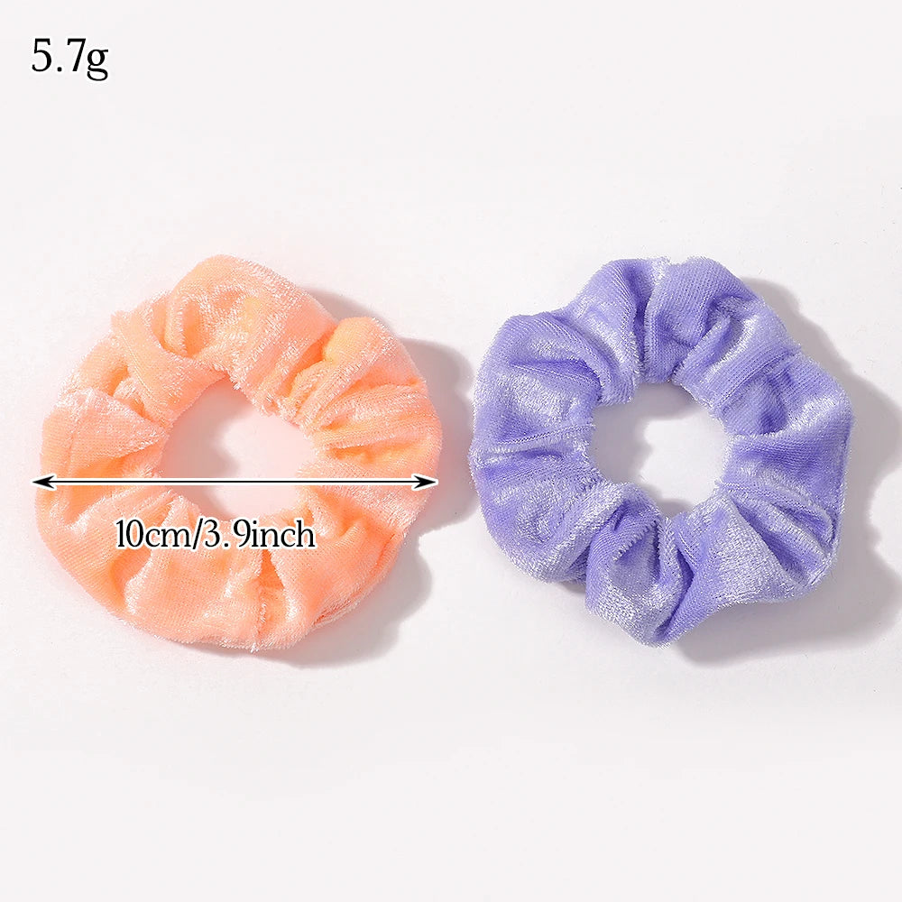 40PCS random color daily hair band
