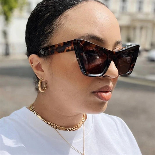 Vintage Cat Eye Frame Sun Glasses