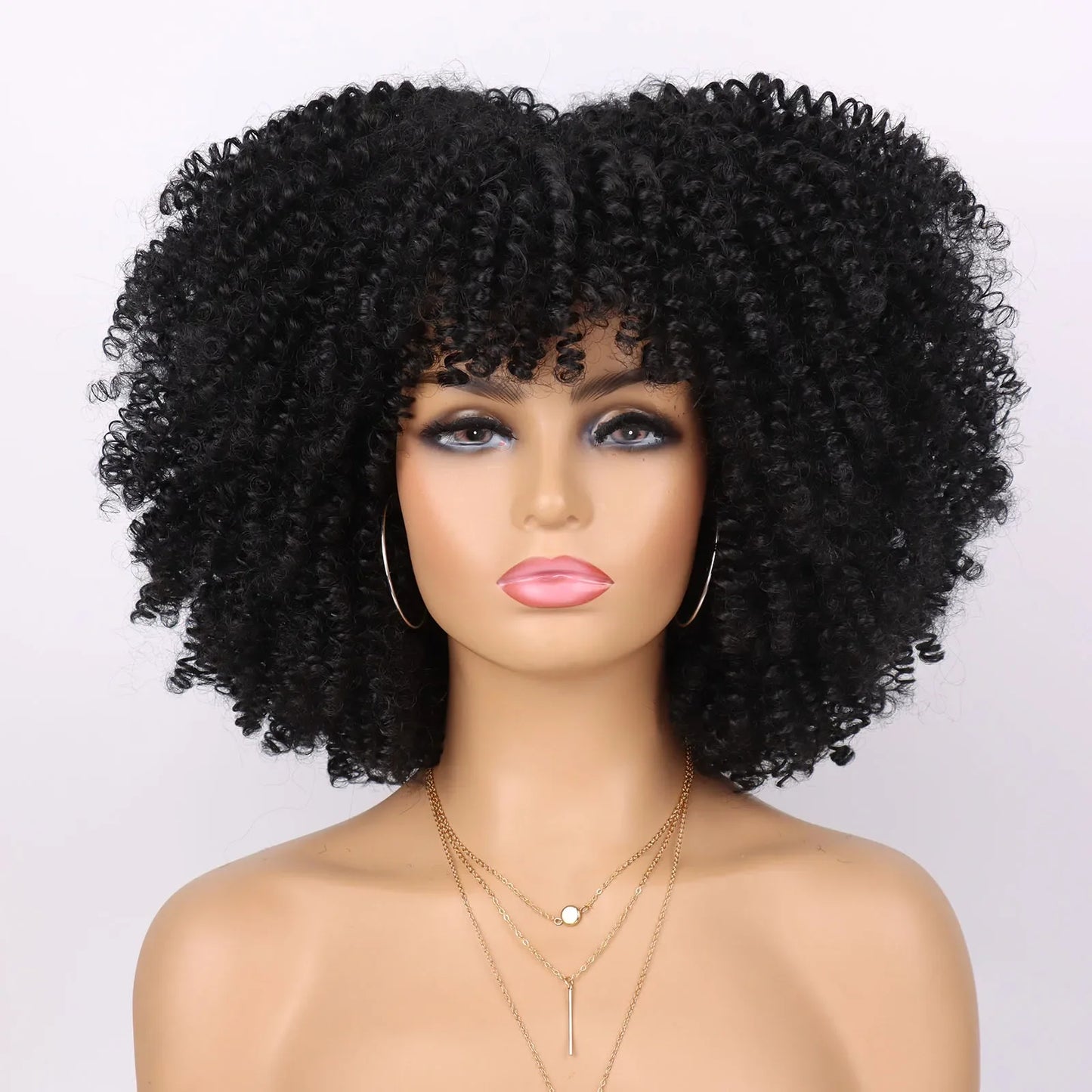 Synthetic Short Curly Wigs