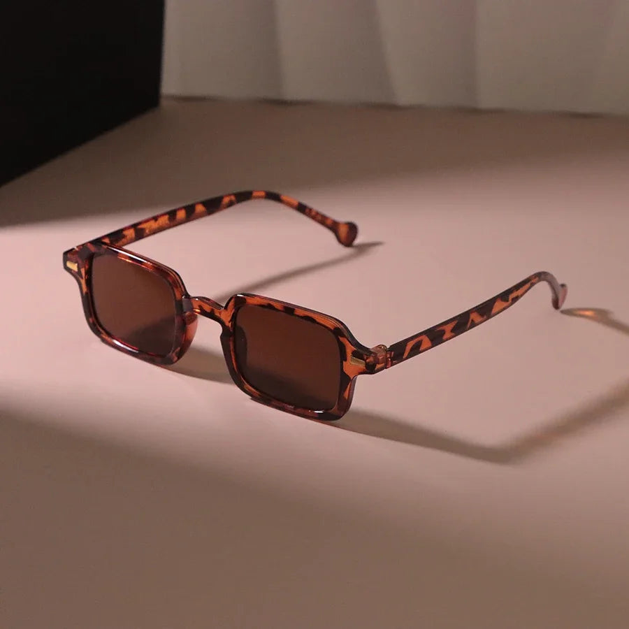 Vintage Square Mirror Punk Sunglasses