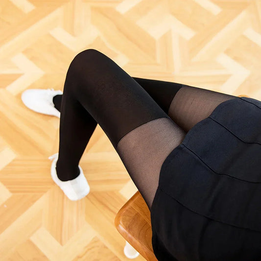 Fake Over-the-Knee Slimming Long Socks