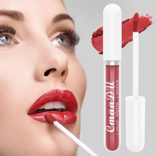 1 Pcs Matte Lip Gloss Liquid Lipstick Waterproof