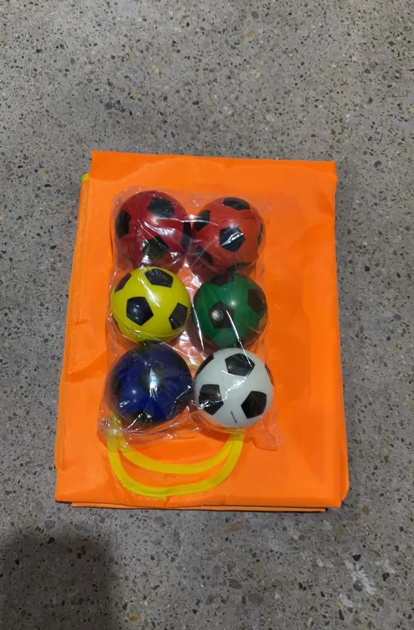 Team Building Cave Cloth Outdoor Game Set with 6 Random Color Balls
