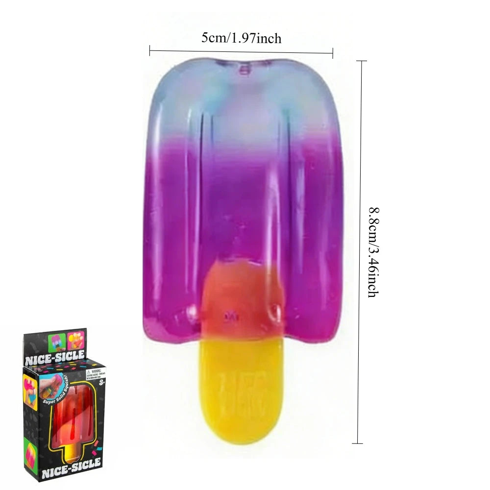 Nee Doh Jellyfish & Cube Squish Toy