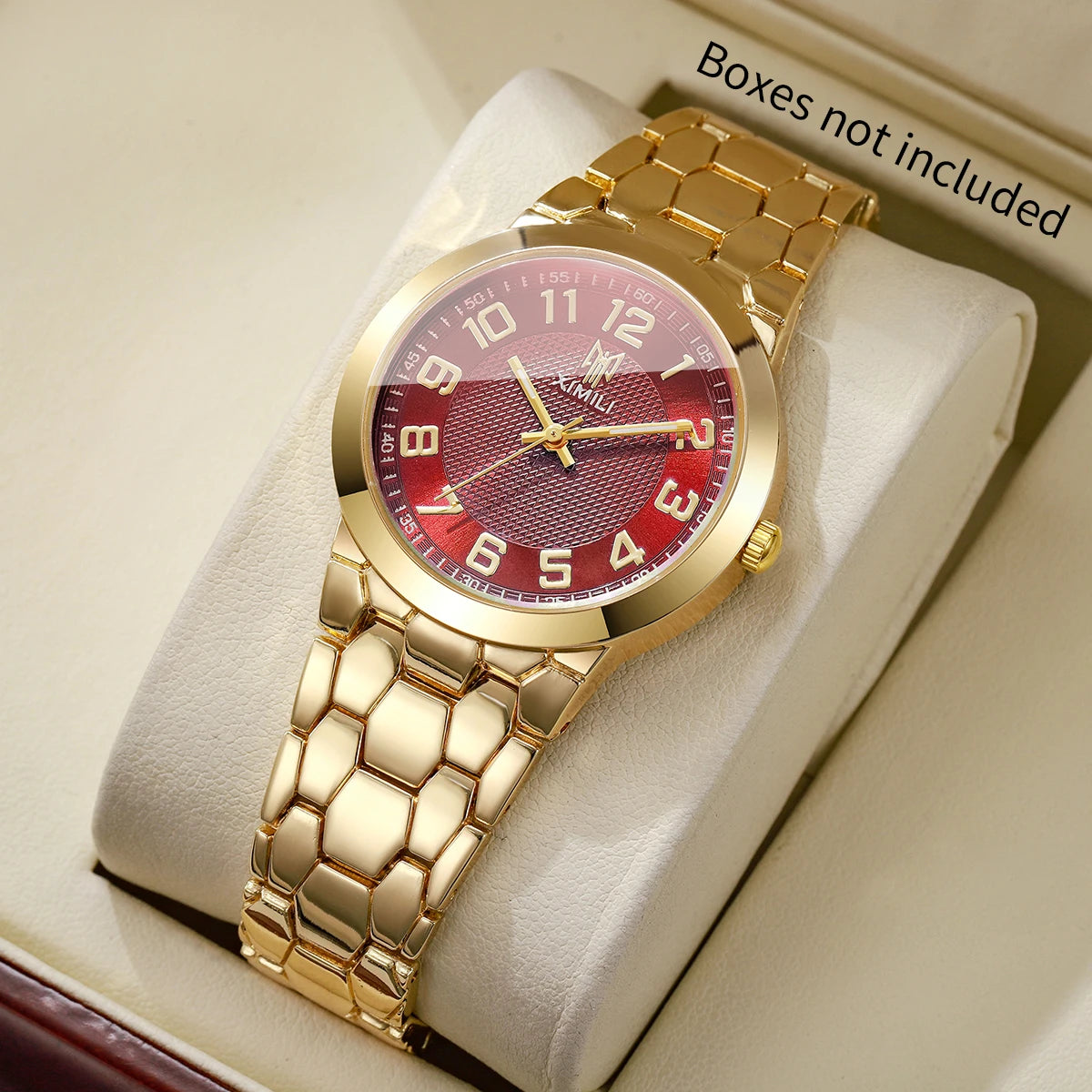 Elegant Arabic Dial Bracelet Strap Ladies Quartz Wristwatches
