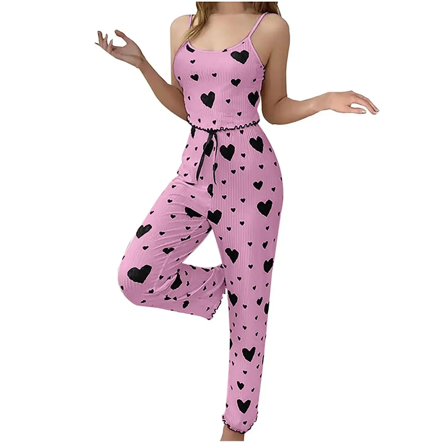 Short vest + trouser soft Pyjamas Lingerie