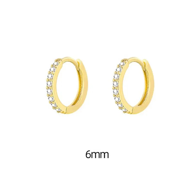DANA Hoop Crystal Zirconia Earring