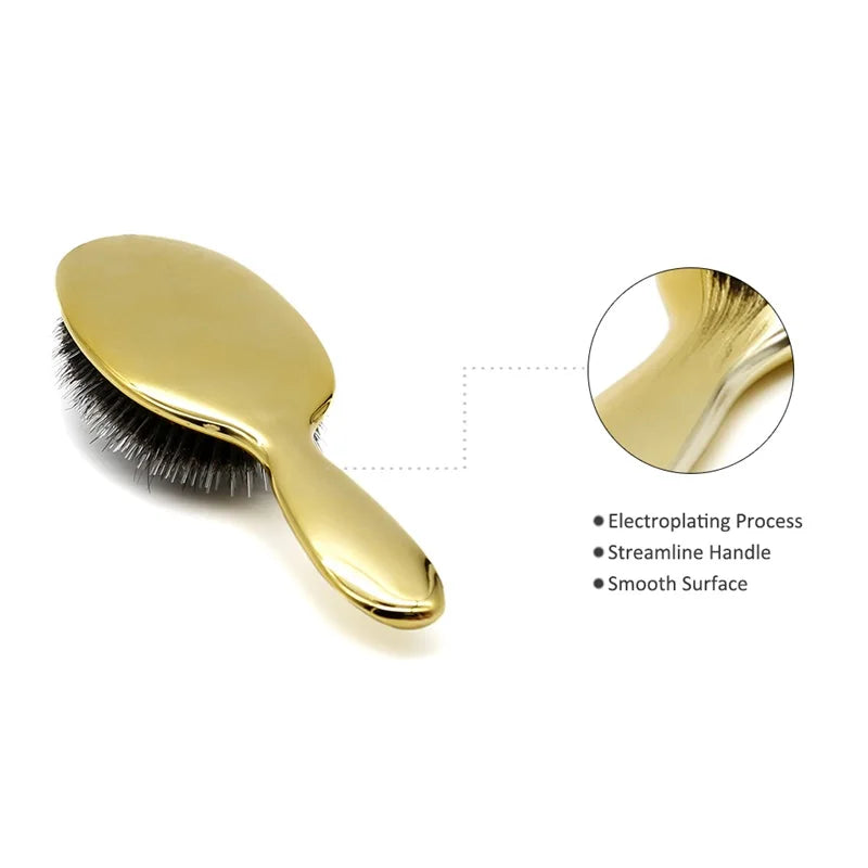 Luxury Oval Anti Static Hair Brush