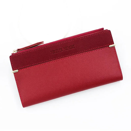 Long Credit Card Holder Clutch Wallet