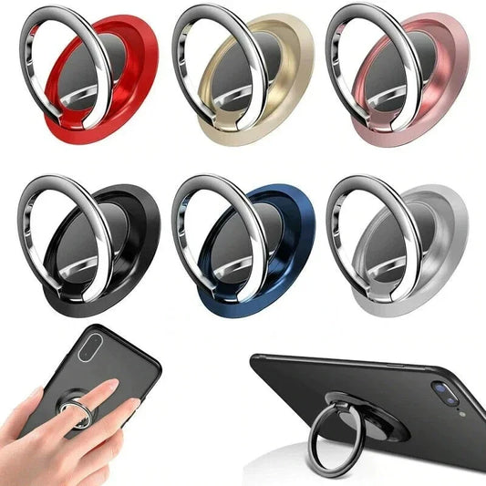 Mini Finger Ring Holder Stand Grip 360 Rotating Bracket