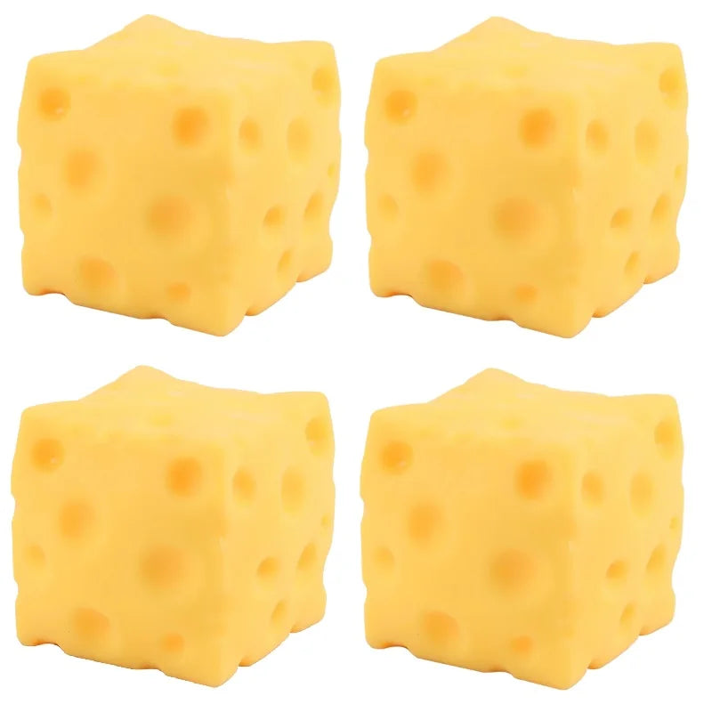 Squishy Square Cheese Squeeze Toys