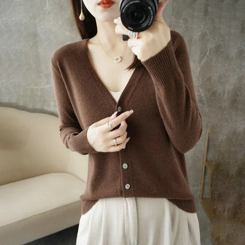 V-Neck Wind Loose Sweater