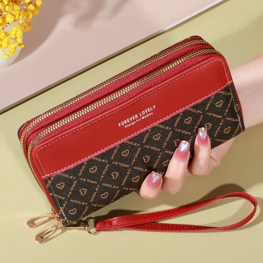 Classic Large Capacity Clutch Card Holder Wallet