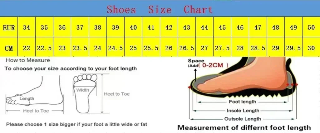 danastors shoe size chart with EUR and CM conversions, foot measurement guide visual