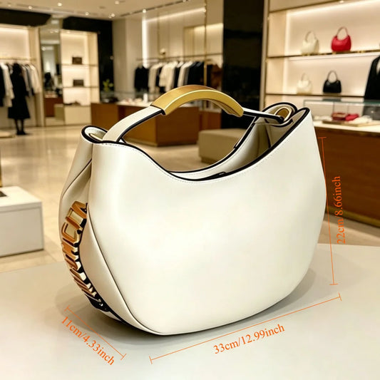 Niche Underarm Shoulder Crossbody Small Saddle Bag