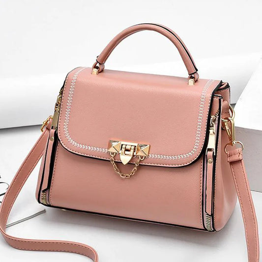 DANA leather shoulder straddle bag