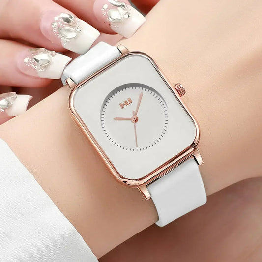 Rectangle Quartz Casual Sports Watch