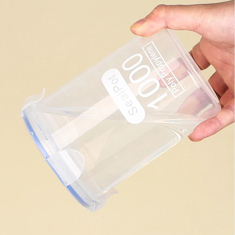 1-4PCS Kitchen Refrigerator Organize Sealed Container Storage Boxes