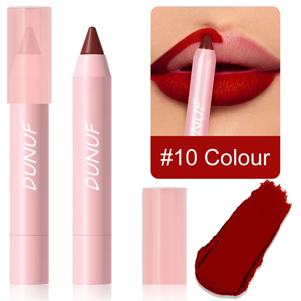 Waterproof Sexy Red Matte Contour Tint Lipstick