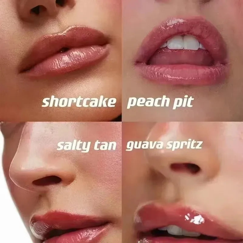 Lip Gloss Lip Balm Smoothing Lipstick Lines Lasting Nourishing Daily Care Makeup Moisturizer Blush