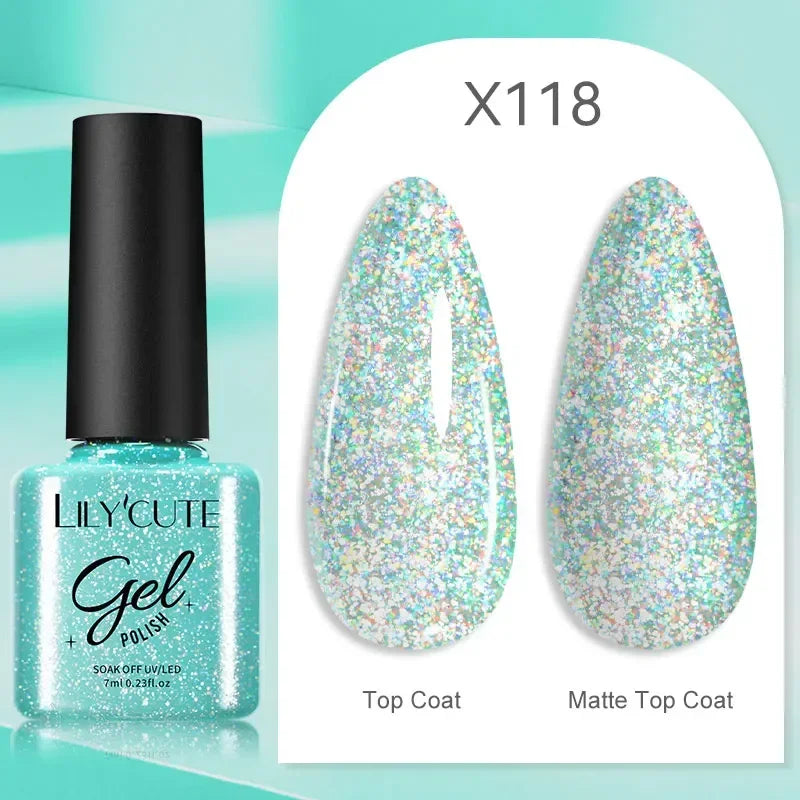 Super Bright Silver Metallic Liner Gel Nail Polish