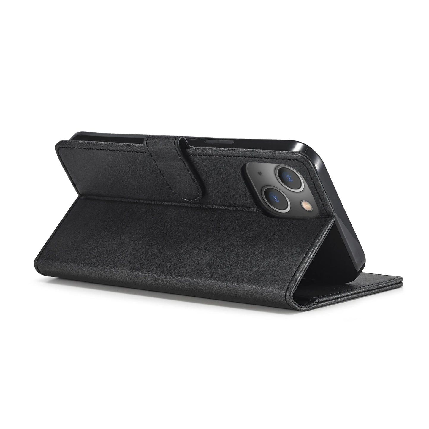 Flip Leather Wallet Case Business Card Slot Wallet Cover iPhone