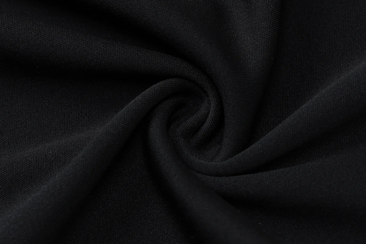 O-Neck Long Sleeves Ruffles Mini Dress