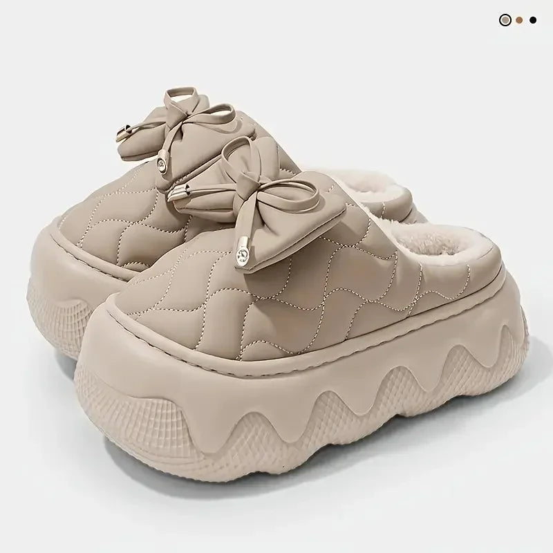 Warm Slip-On Cotton Slippers