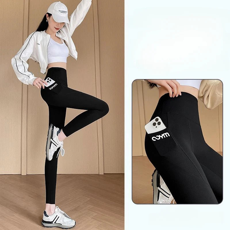 Pantalones deportivos de cintura alta para correr o de uso diario