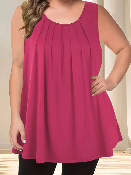 Plus Size Casual Loose Basic Tee Versatile T-shirt