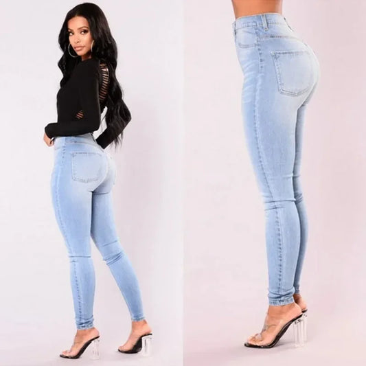 Sexy Skinny High Waist Stretch Jeans