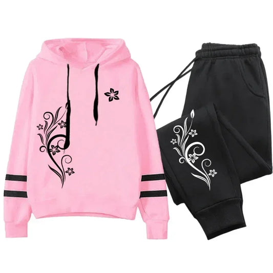 Outdoor Autumn Winter Hoodies Casual Stripe Sweatshirt Jogging