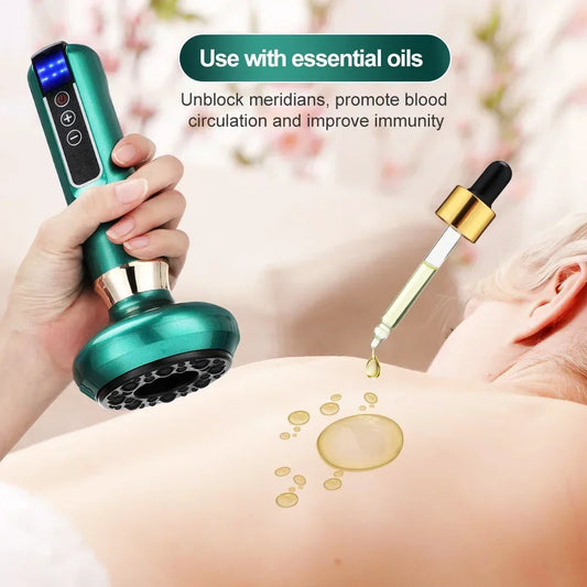 Tricolor Electric Massager Anti Cellulite Vacuum