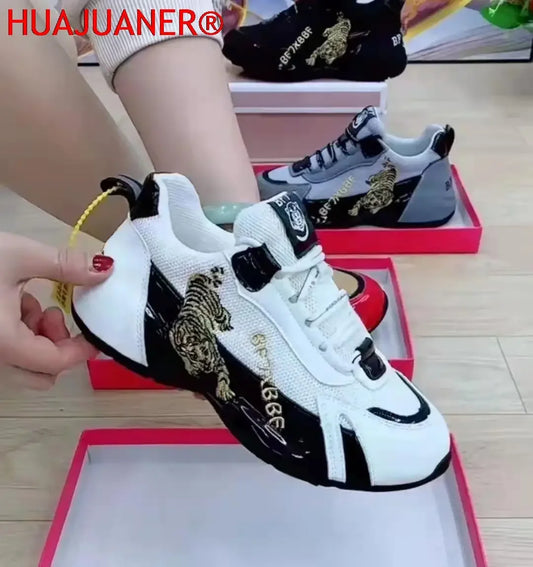 Auspicious Tiger Breathable Sneakers