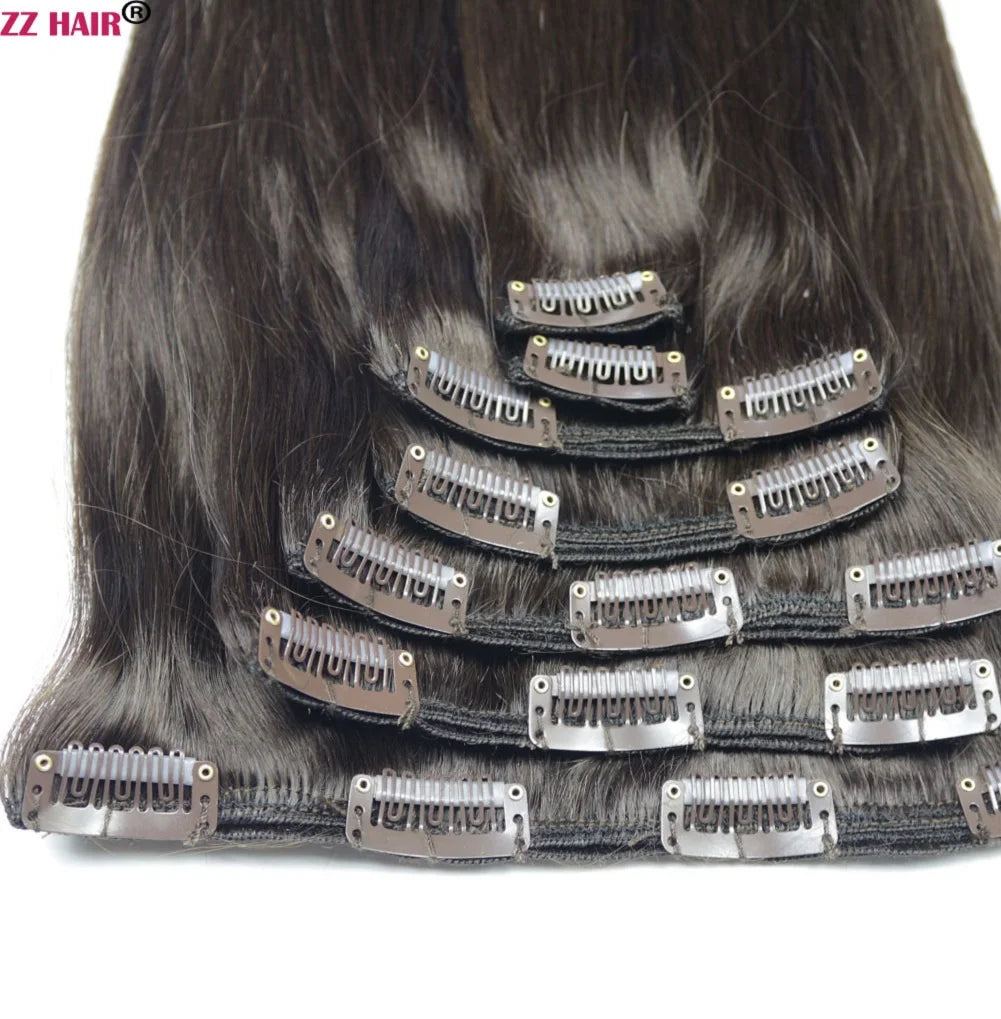 100% Human Hair Straight Natural Wigs