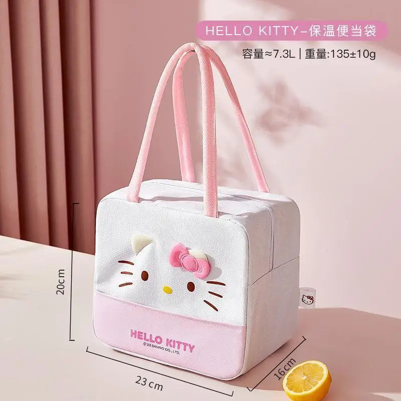 Kawaii Hello Kitty My Melody Cinnamoroll lunch box