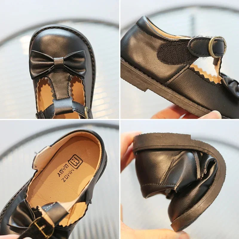 Oxfords Leather Cute Sweet T-strap Toddler Shoes