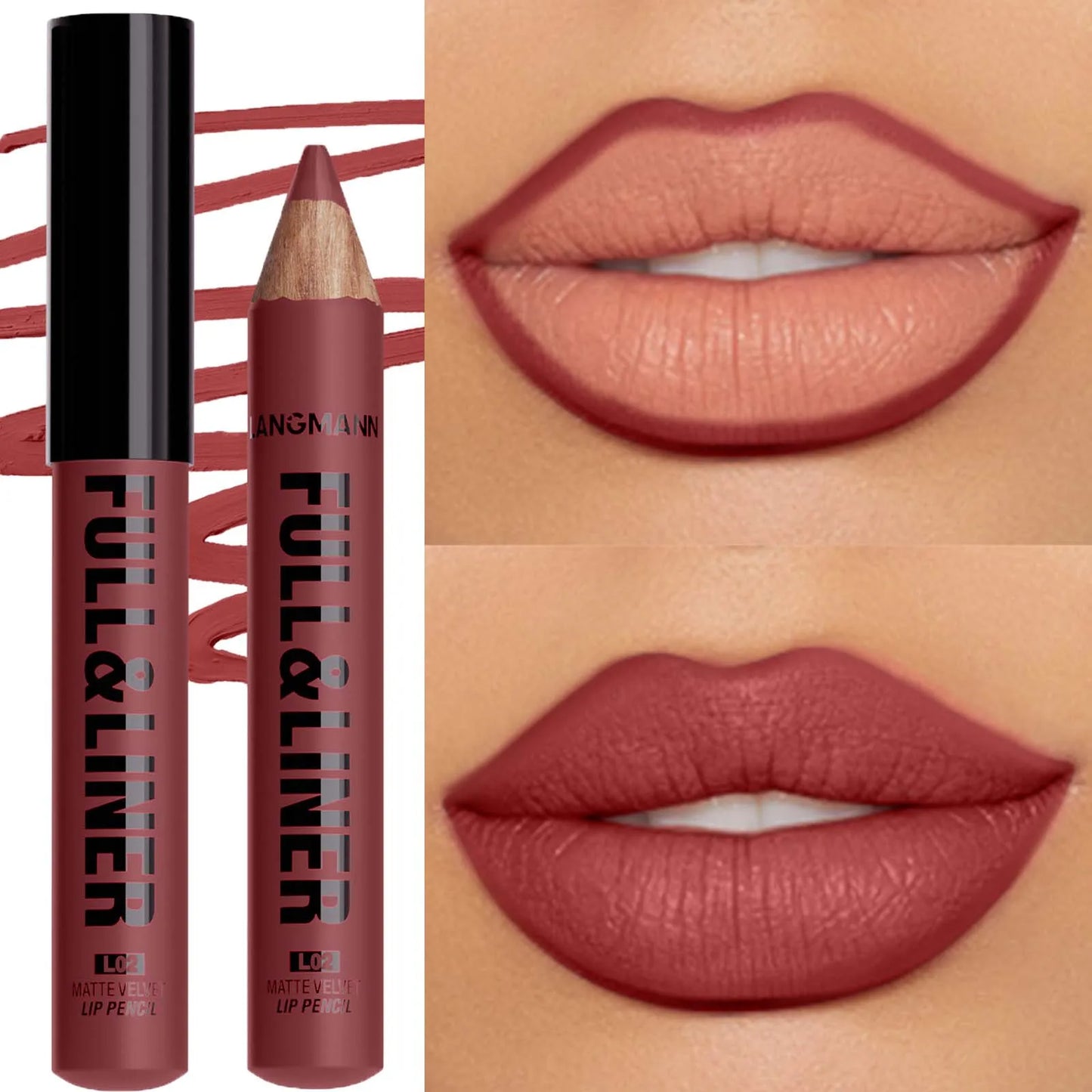 Waterproof Matte Lipliner Pencil Makeup