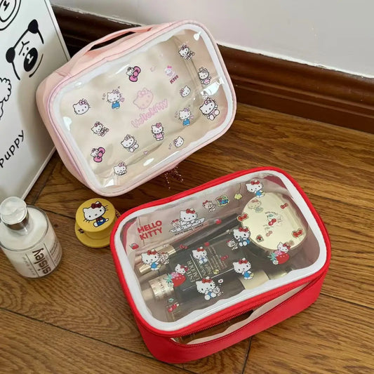 Cute Cat Makeup Bag Large Capacity