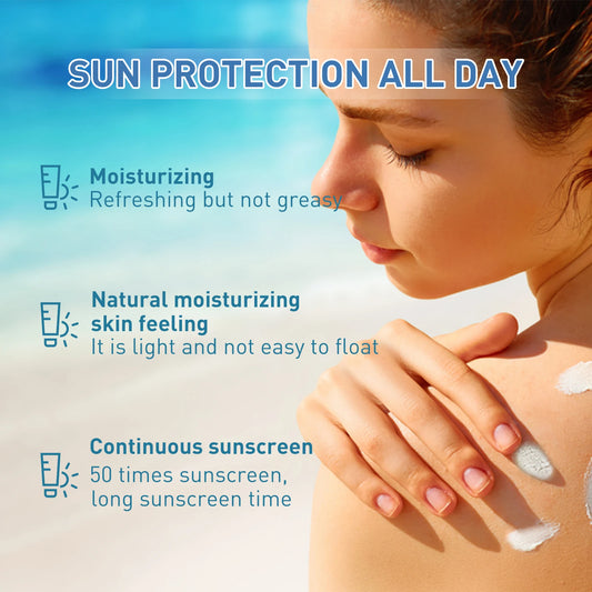 Facial Sunscreen for Oily UV Protection Skin