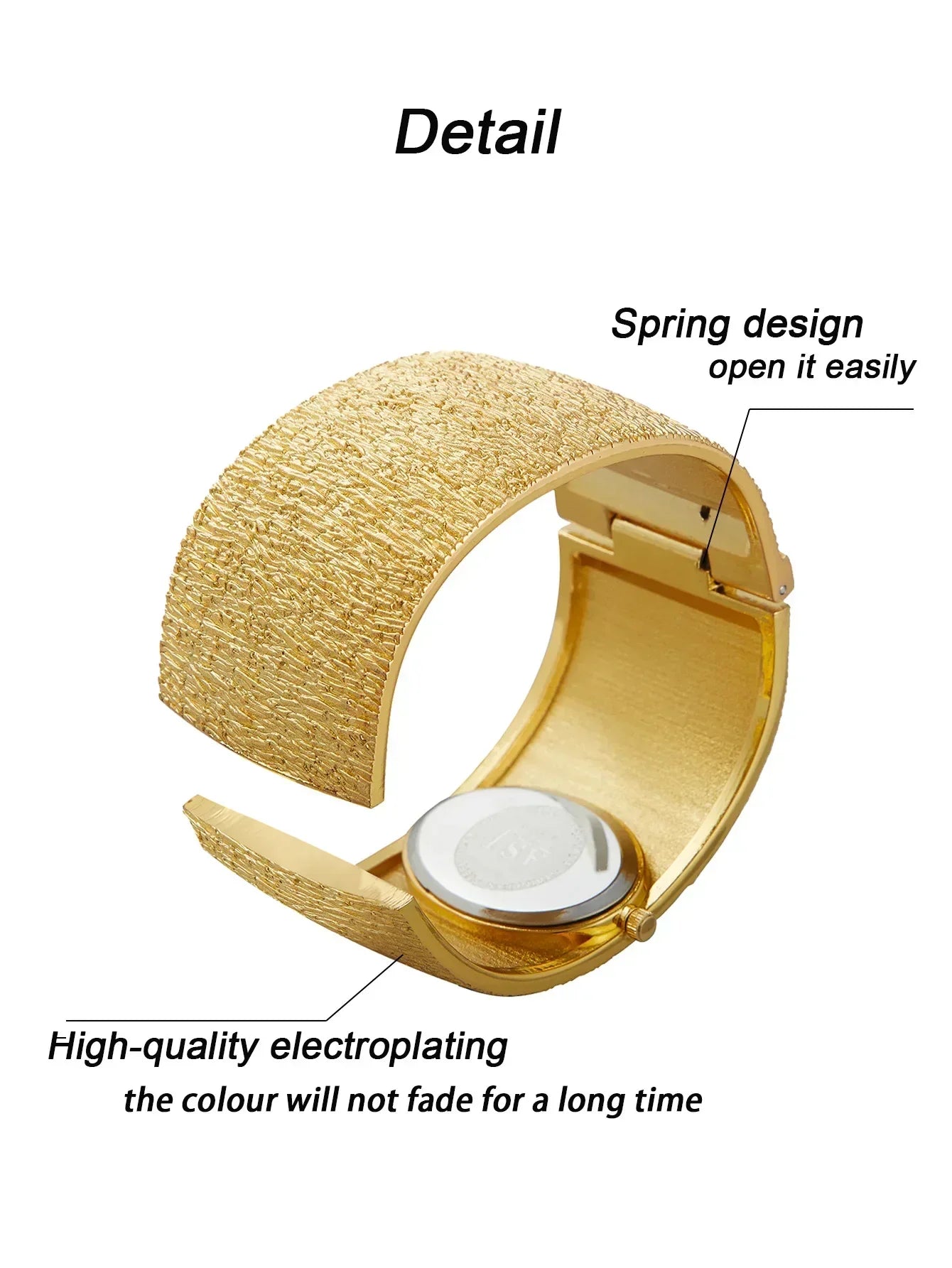 Gold Luxury Bark watch