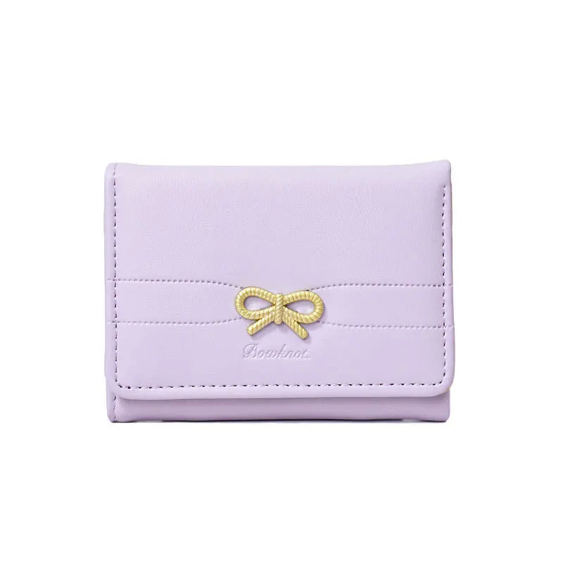 Cute Bow Small Card Holder wallet
