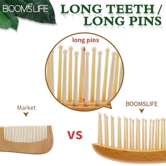 Wide Tooth Hair Comb Anti-Static Hair Brush
