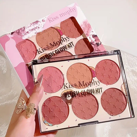 Blush palette matte natural long-lasting makeup set