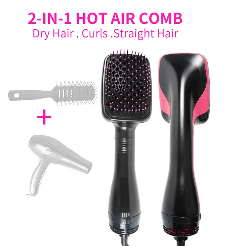 Hair Dryer One Step Electric Hot Air Brush