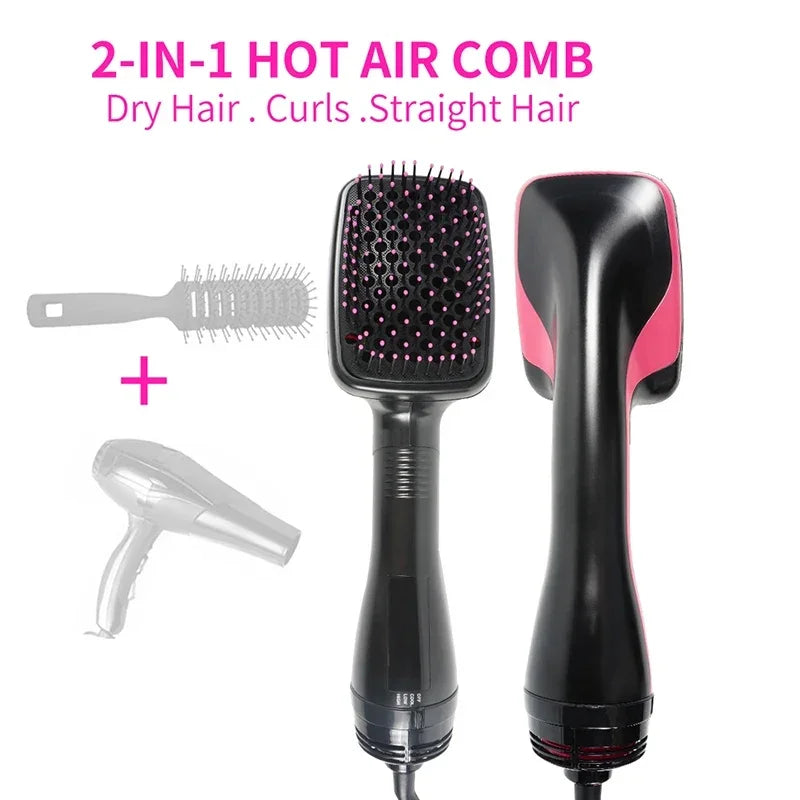 Hair Dryer One Step Electric Hot Air Brush