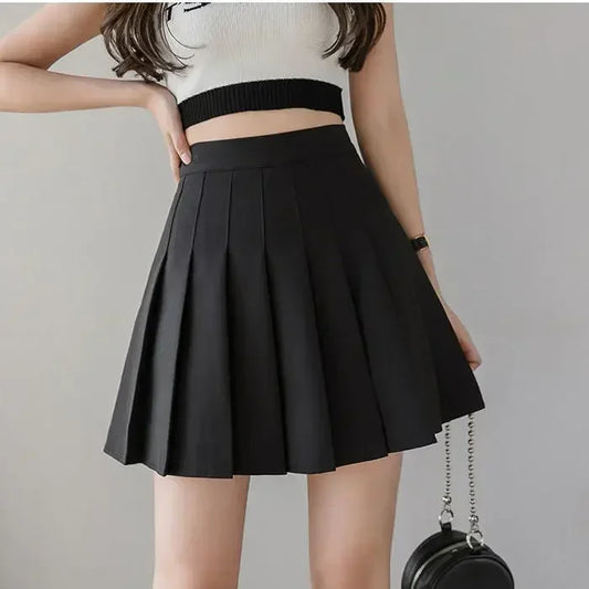 High Waist Slimming Sports Tennis skirt
