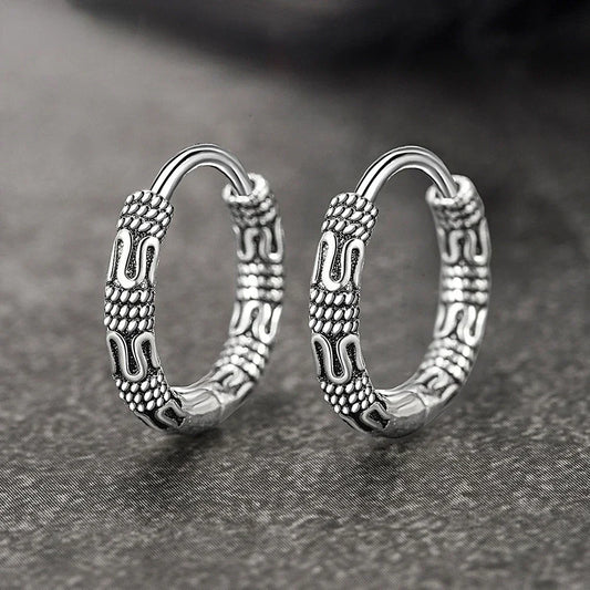 DANA 925 Sterling Silver Hoop Earrings