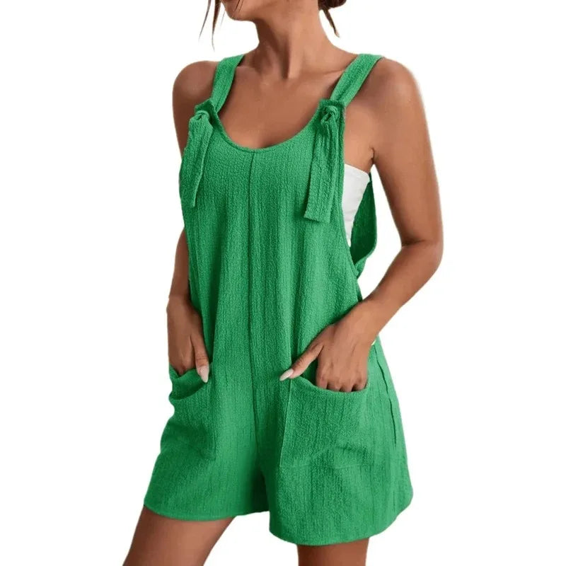 Casual Short Rompers Loose Overall