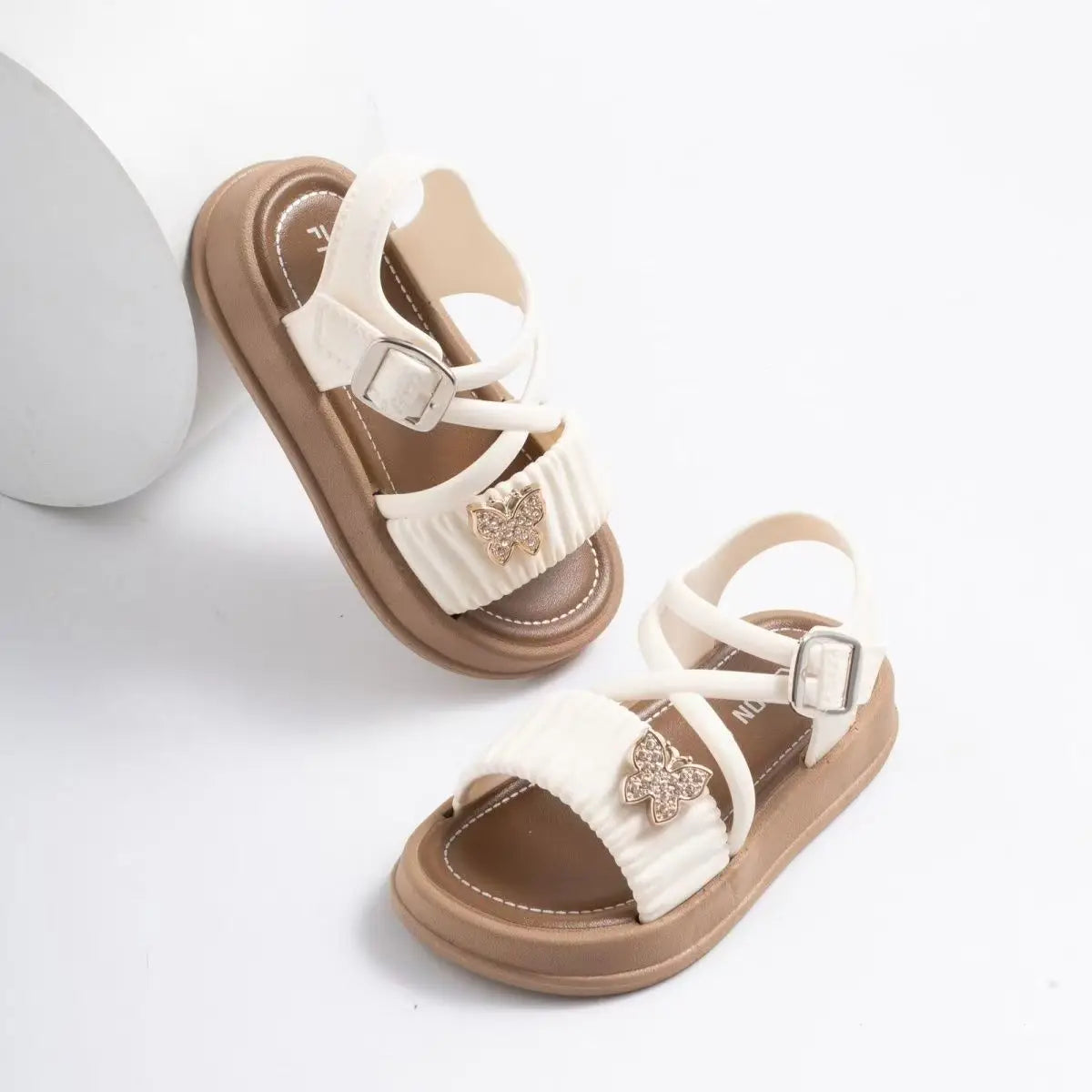Korean Style Open-Toe Elegant Princess Cute Versatile Sandals
